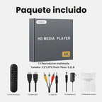 Reproductor de medios 4K Ultra-HD Digitaces para las unidades USB/la