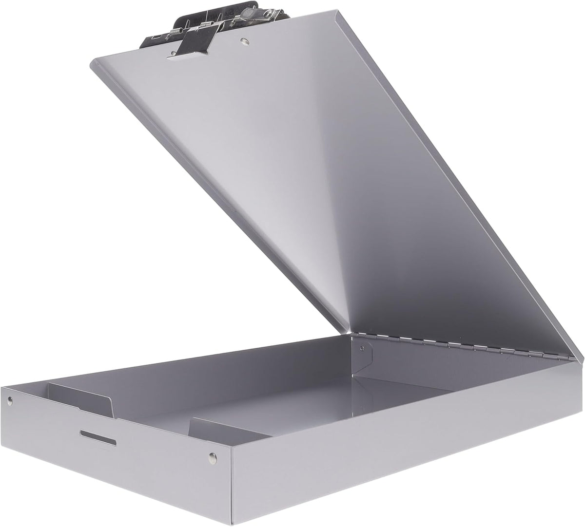 Saunders Redi-Rite Portapapeles de almacenamiento de aluminio, tamaño carta, color plateado