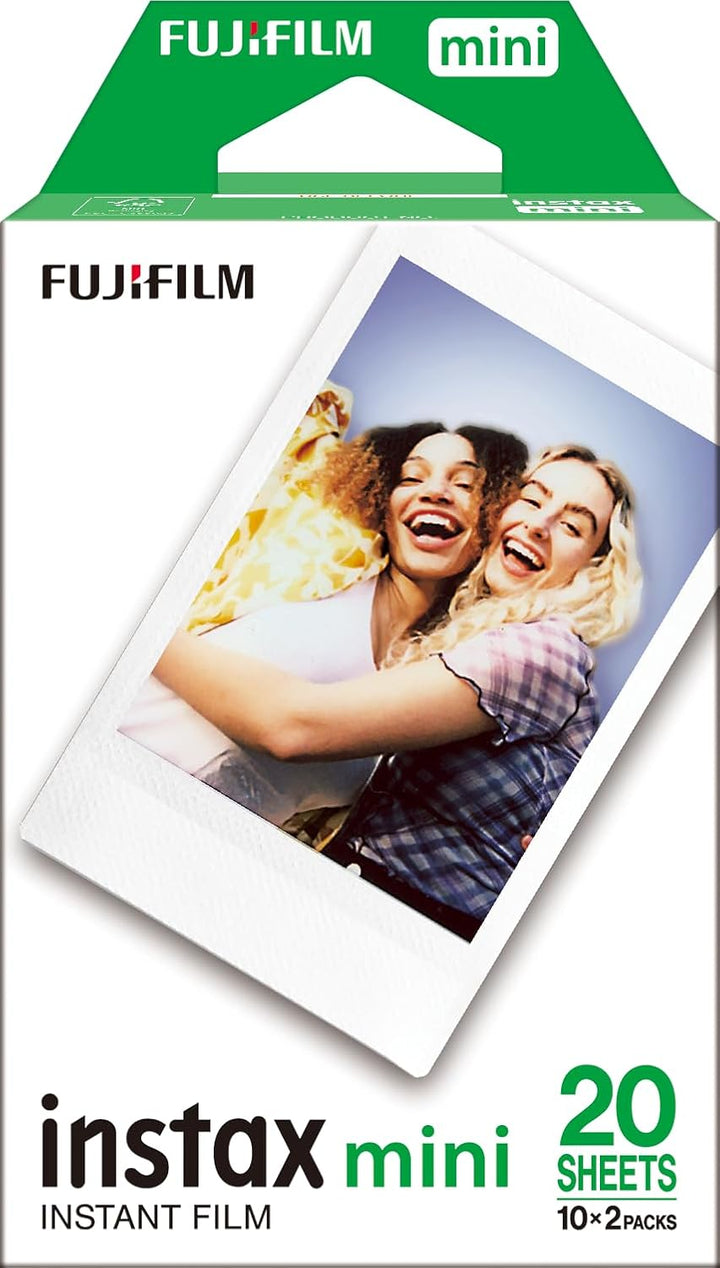 Fujifilm INSTAX Mini película instantánea Twin Pack (blanco) - Vers...