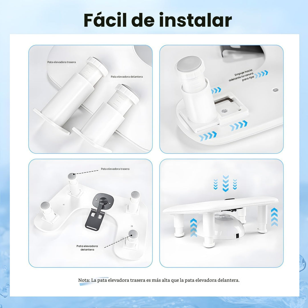 JODSONE Reposabrazos de manicura blanca en forma de U para uñas con...