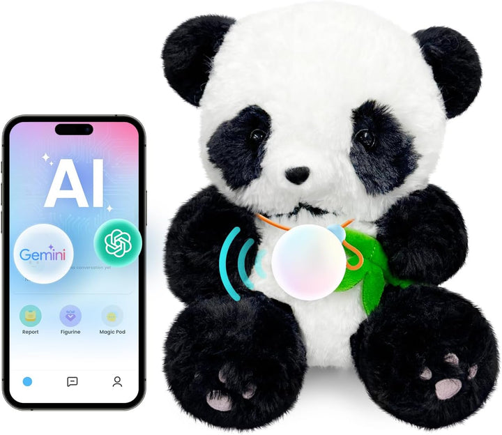 Juguetes de IA para niños, panda interactivo de peluche para niños,...