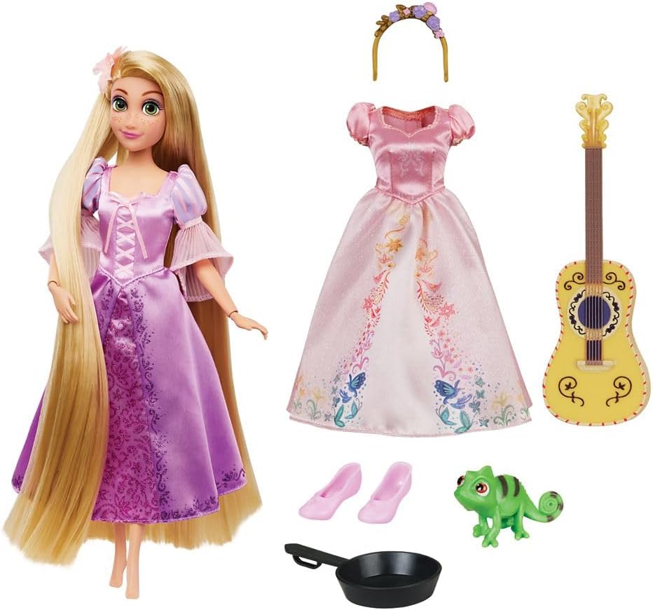 Disney Store Muñeca oficial de Rapunzel Story, de 11 pulgadas, incl...