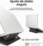 MOFT Soporte adhesivo para laptop Airflow, elevador delgado y portátil para