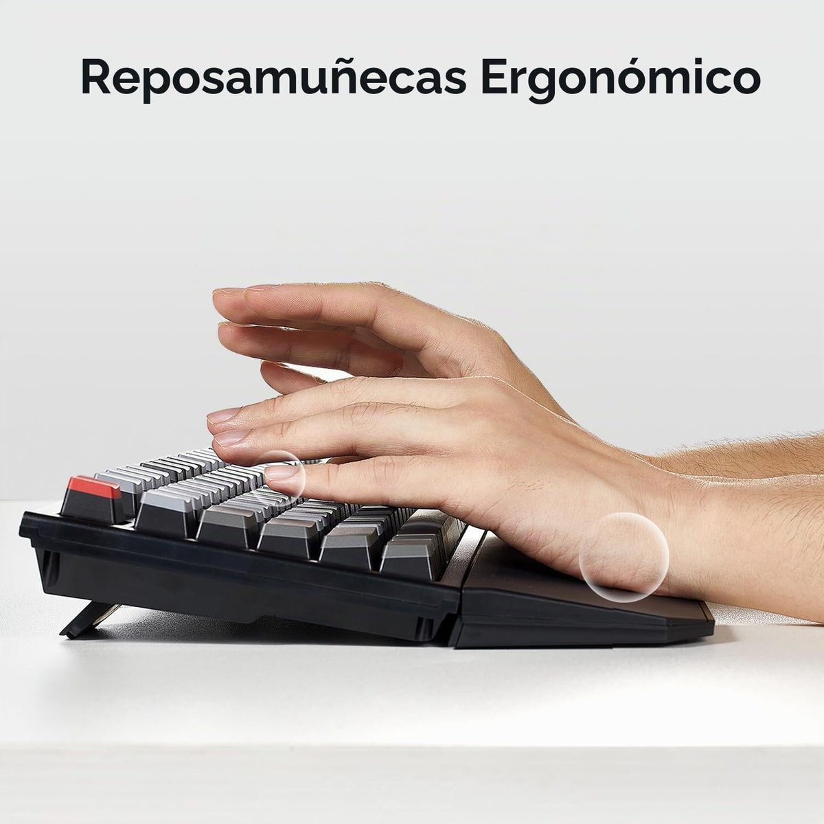 Hexgears Teclado mecánico inalámbrico X5 tamaño completo 108 teclas - Dark