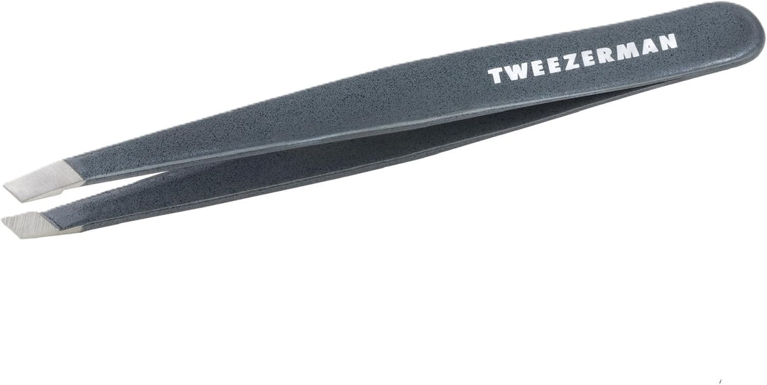Tweezerman - Pinzas inclinadas de acero inoxidable, pinzas para cej...