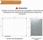 VIZ-PRO Pizarra magnética de borrado en seco, 48 x 36 pulgadas, plegable