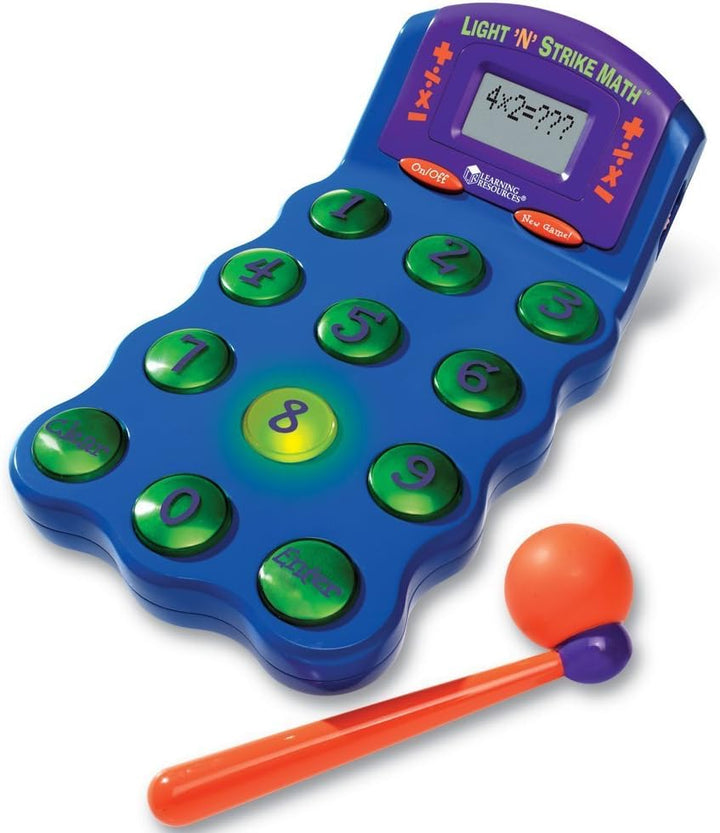 Learning Resources Juego de matemáticas Light 'N' Strike, a...