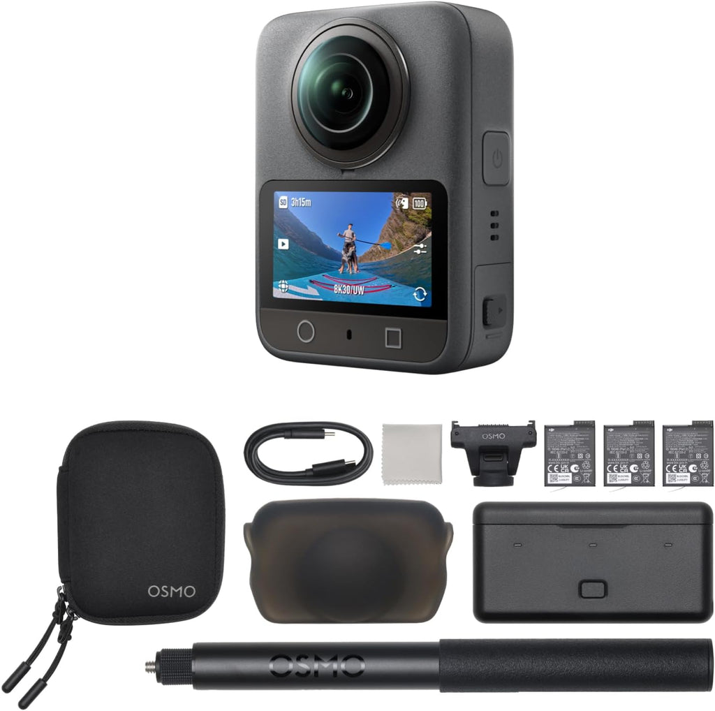 DJI Osmo 360 Adventure Combo, cámara de acción 360