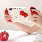 Kuitmor Funda Protectora de Peluche para Switch 2, Funda de PC Rígida Kawaii de Ajuste Estrecho Compatible con la Consola de Juego Switch 2025 y el Control de Joystick - HLK