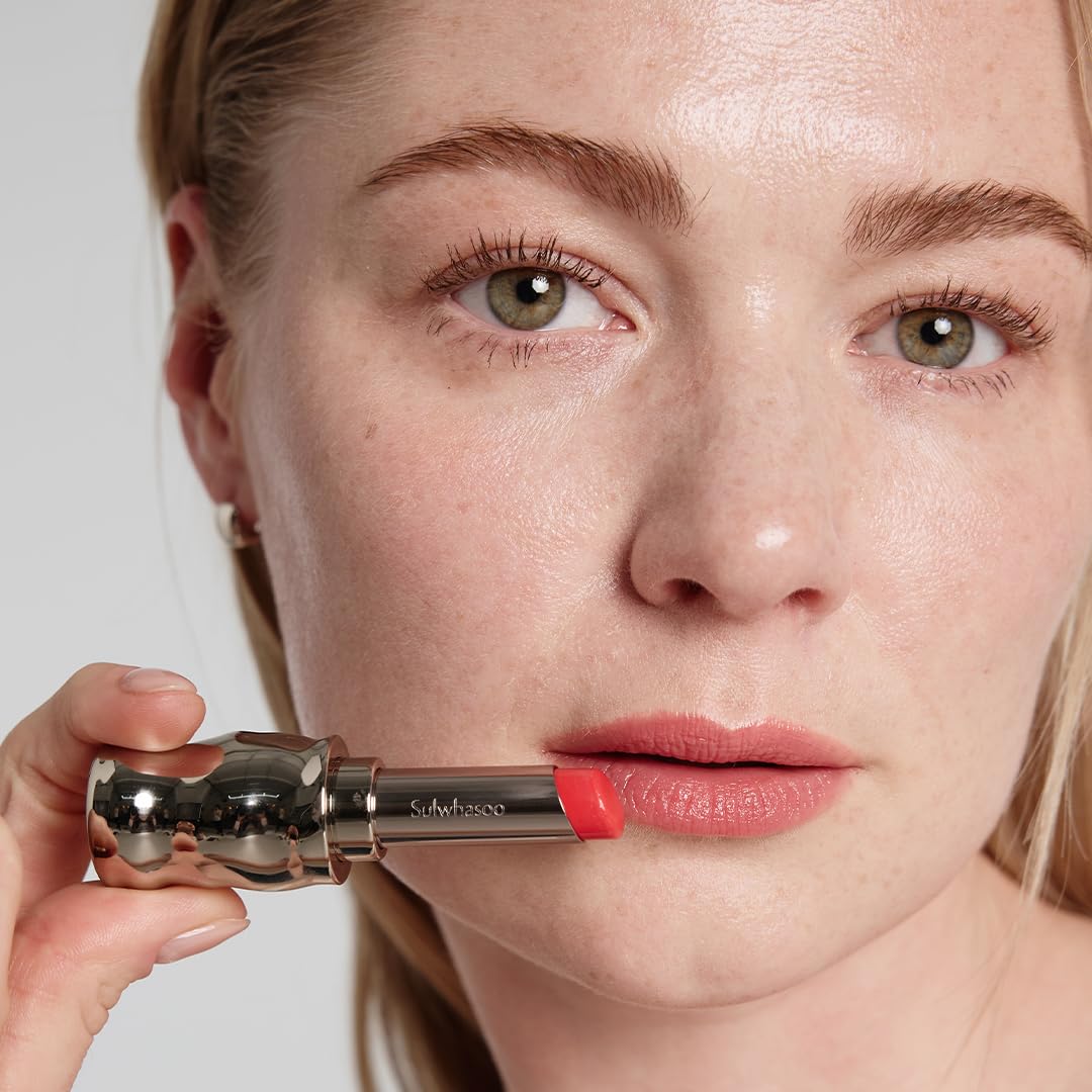 Sulwhasoo Color de labios perfeccionador: bálsamo labial teñido coreano, nutre, Rosa