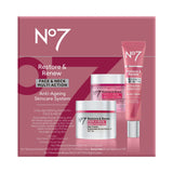 No7 restaurar &amp; Renew Face &amp; Cuello Multi Acción Skincare s...