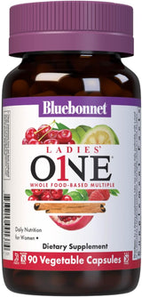 Bluebonnet Nutrition Ladies One Vegetal Capsule, Whole Food Multipl...
