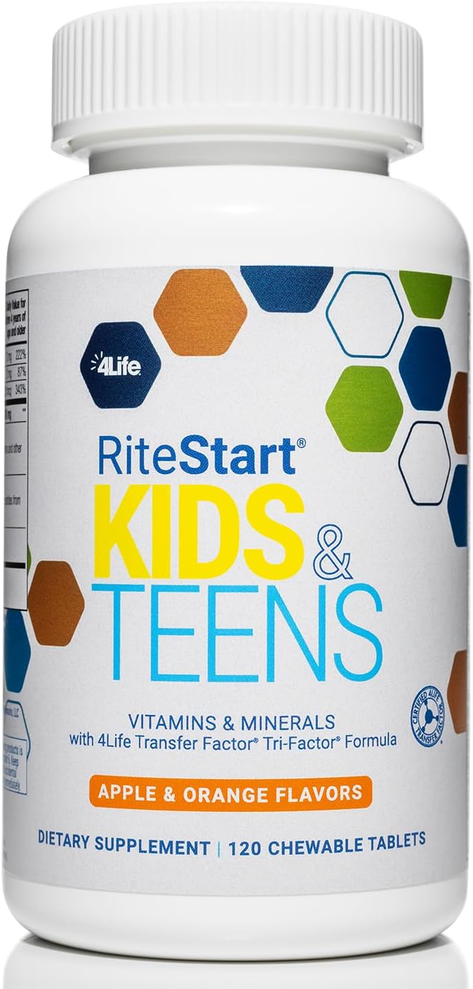 4Life - RiteStart Kids and Teens - Suplemento multivitamínico con v...