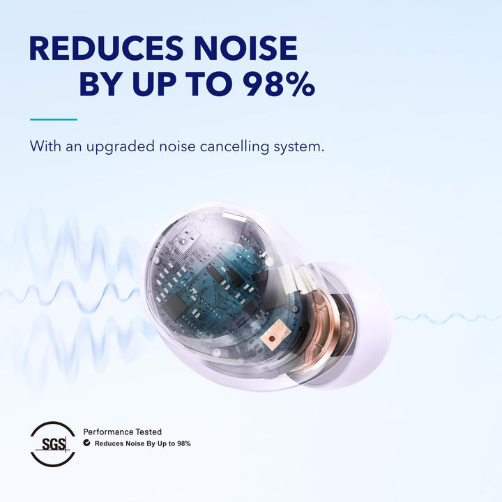 Soundcore by Anker Space A40 Auriculares inalámbricos con cancelaci...