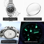 OLEVS Relojes para Mujeres Lujo Diamante con Fecha Analógico Cuartz para Mujer