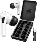 Puntas de espuma viscoelástica de reemplazo para AirPods Pro 3 (5 tamaños) - Negro
