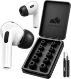 Puntas de espuma viscoelástica de reemplazo para AirPods Pro 3 (5 tamaños) - Negro