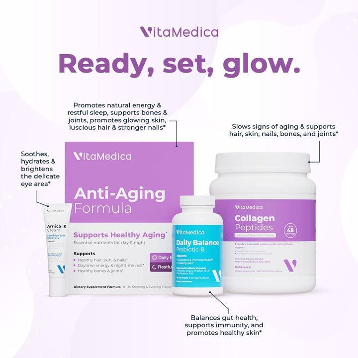 VitaMedica Paquetes multivitamínicos de fórmula antienvejecimiento...