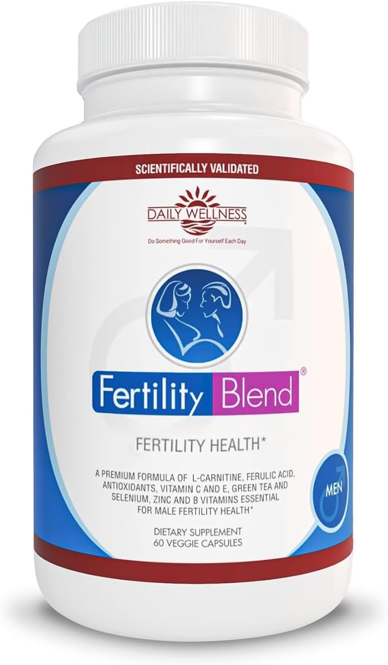 Fertility Blend Daily Wellness for Men - Suplemento de bienestar pa...