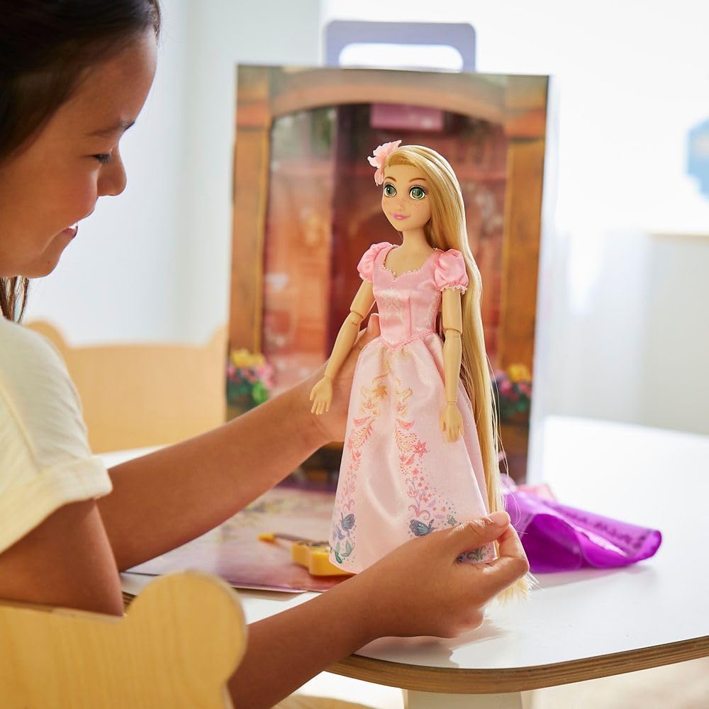 Disney Store Muñeca oficial de Rapunzel Story, de 11 pulgadas, incl...