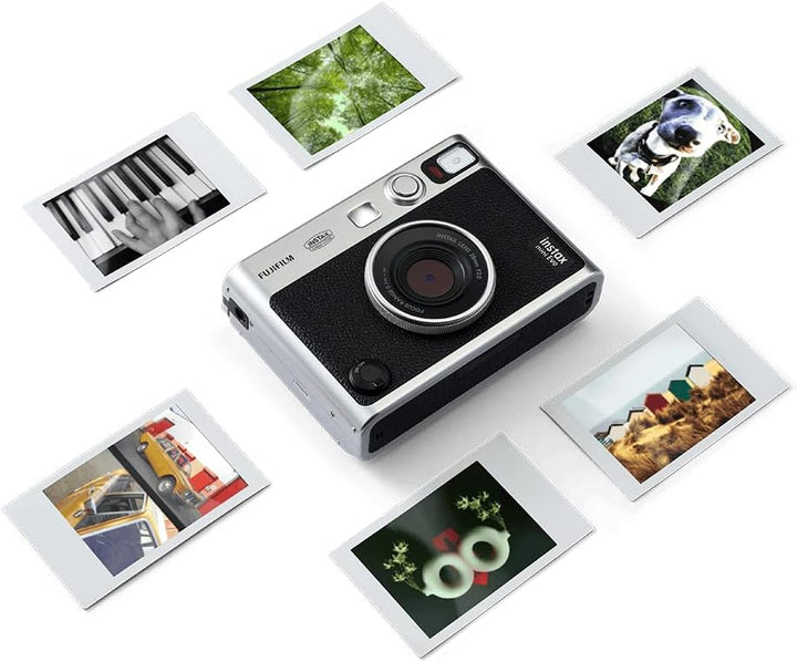 FUJIFILM INSTAX MINI EVO - Cámara instantánea híbrida + película Fu...