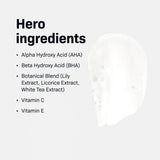 Revision Skincare Brightening Facial Wash, limpiador facial exfolia...