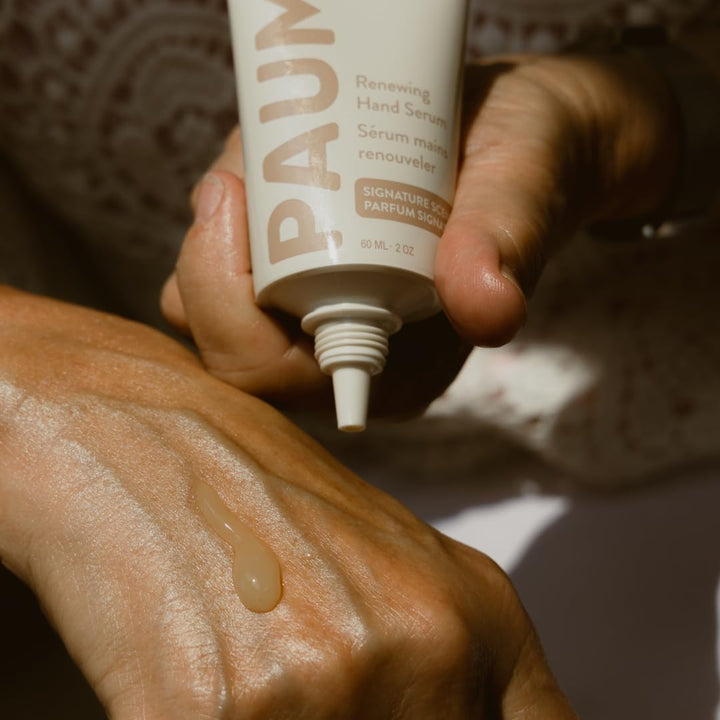 PAUME Suero renovador de manos para piel seca y envejecida con ácid...