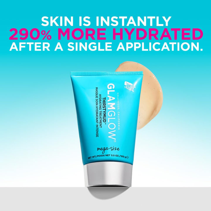 Mascarilla facial con tratamiento hidratante Glamglow THIRSTYMUD |...