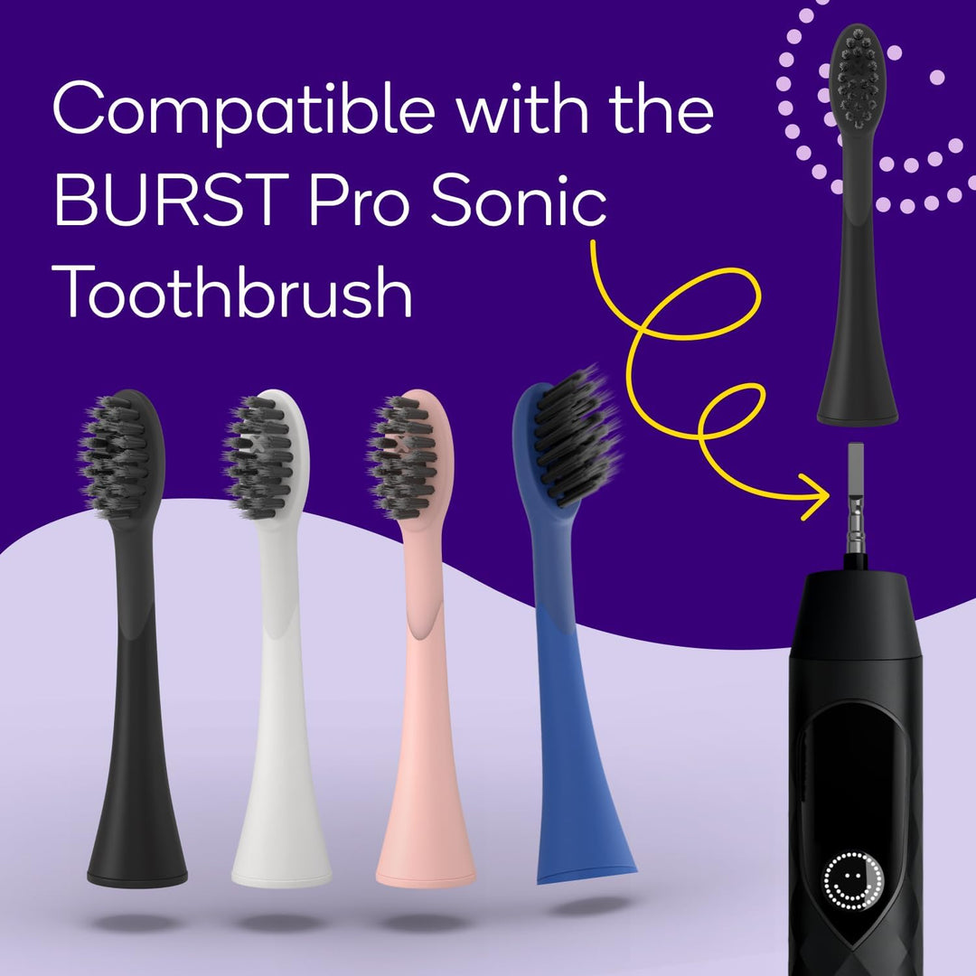 BURST Cabezales de repuesto originales para cepillo de dientes eléc...