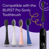 BURST Cabezales de repuesto originales para cepillo de dientes eléc...