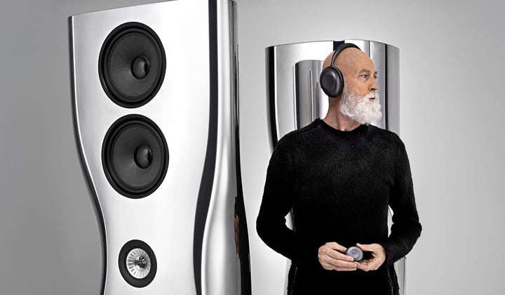 KEF Muo Altavoz portátil de alta fidelidad (Aura azul)