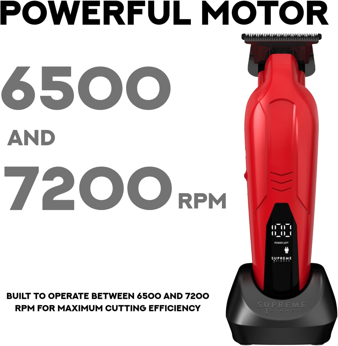 Supreme Trimmer Vader Lite ST3700 - Recortadora de barbero profesio...