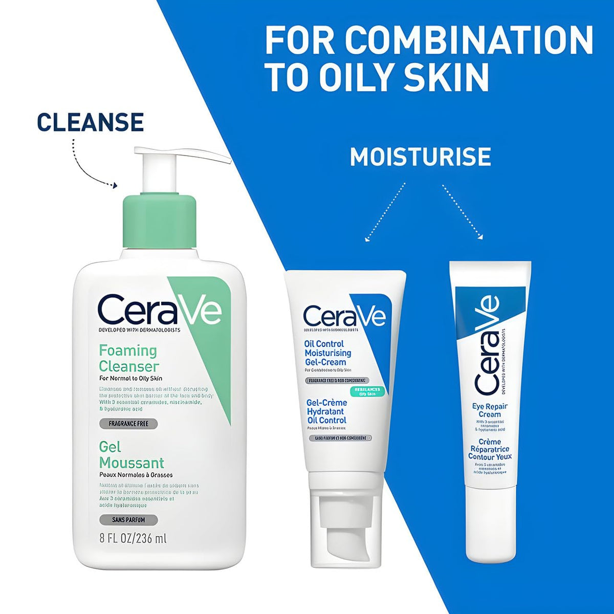 CeraVe Gel-Crema Hidratante de Control de Aceite