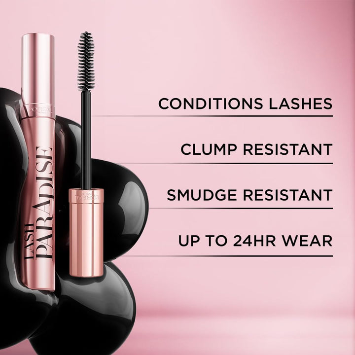 L'Oreal Paris - Máscara a prueba de agua Voluminous Makeup Lash...