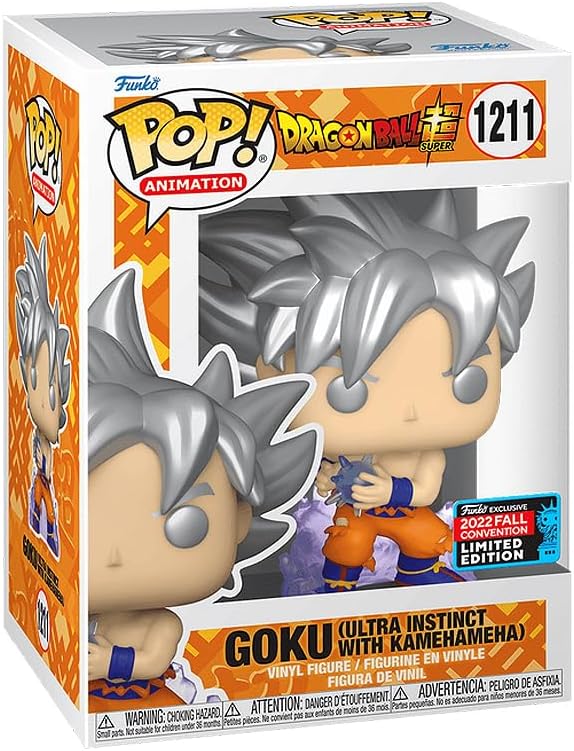 Funko Pop! Anime: Dragon Ball Super - Goku (Ultra Instinto con Kame...