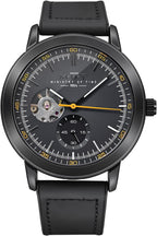 M.O.T Reloj automático de selección, 1.535 in, unisex, esfera de corazón abierto, movimiento automático, fondo de caja inoxidable, resistente al agua 3ATM, Ministry of Time