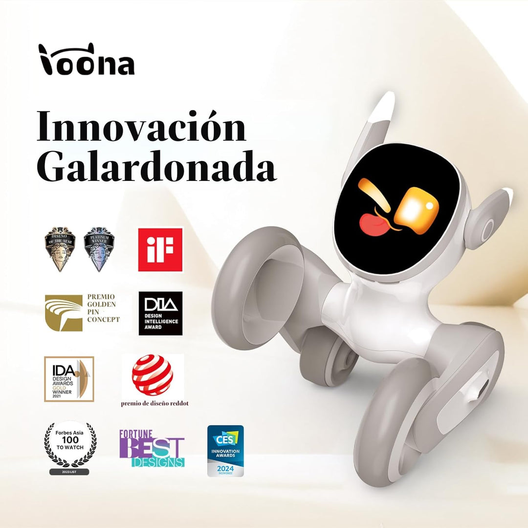 Perro robot mascota inteligente Loona ChatGPT-4o con IA, juguete ro...
