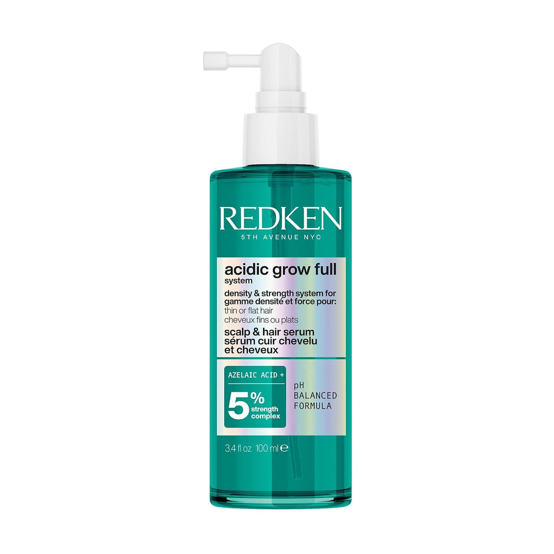 Redken Acidic Grow Full System - Suero para el cuero cabelludo y el...