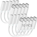 Adaptador USB C a conector de auriculares de 3.5mm para iPhone 17/16/15 Pro/Max, Dongle DAC de audio de alta resolución, convertidor de cable auxiliar de 3.5mm para Samsung Galaxy, iPad