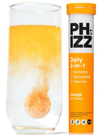 Phizz Tabletas multivitamínicas de rehidratación con electrolitos -...