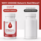 Vitaseal - Soporte diario con botánicos, vitaminas C E y minerales, 30 unidades (1 paquete)