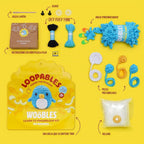 El kit de ganchillo Woobles Loopables para principiantes + (Pierre el pingüino)