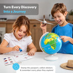 Orboot de Shifu: El globo terráqueo educativo de realidad aumentada | Juguete Stem para niños y niñas de 4 a 10 años | Ideal para regalo (sin fronteras ni nombres en el globo)