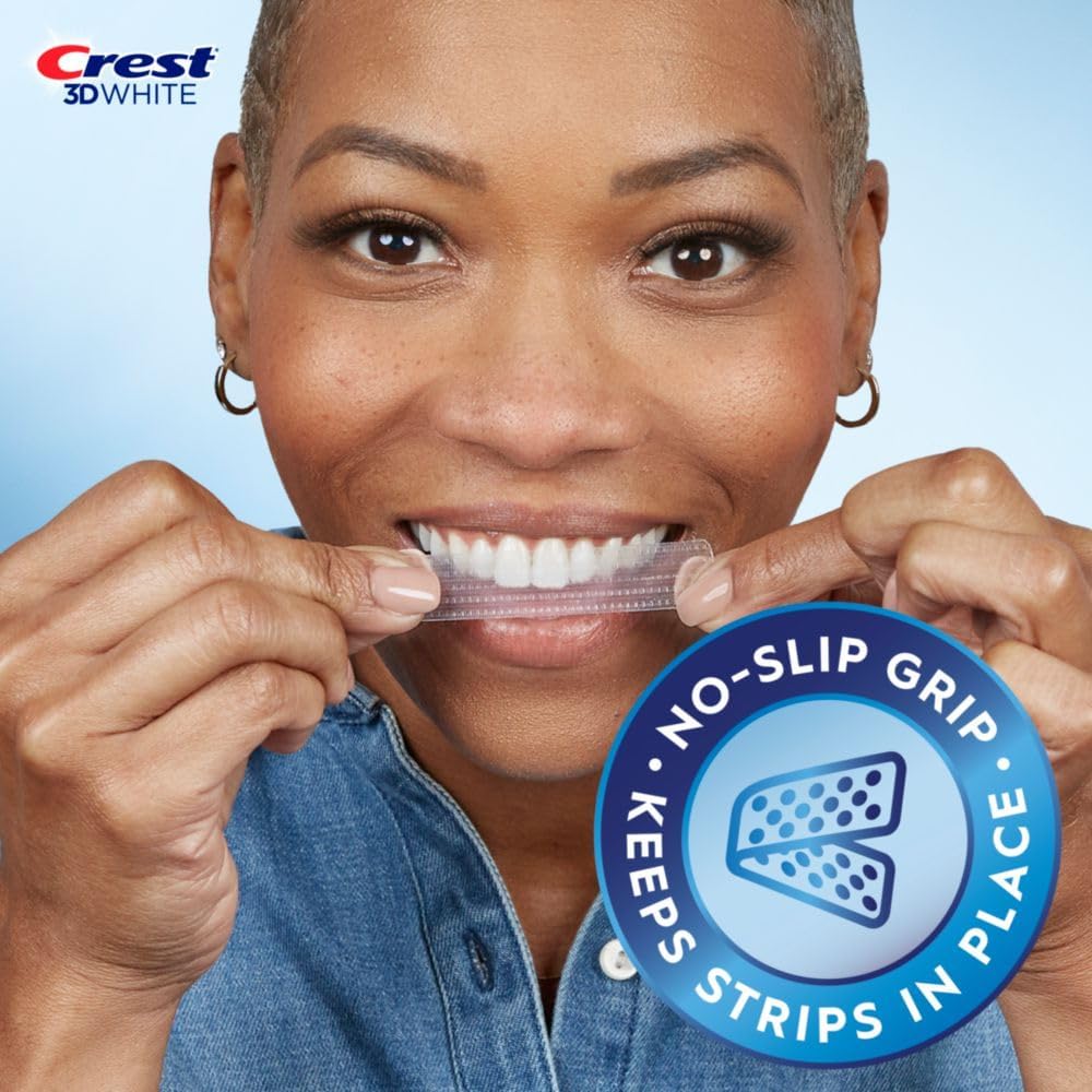 Crest 3D Whitestrips Age Renew - Kit de blanqueamiento de dientes,...