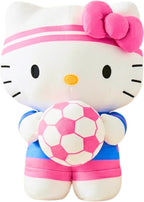 Hello Kitty Kids Bedding - Almohada súper suave y acogedora con balón de fútbol, torneo mundial 2026, (producto oficial) por Franco