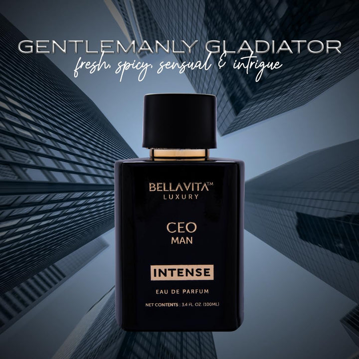 Bella Vita Luxury CEO Man INTENSE Eau De Perfume para Hombre (3.4 f...