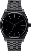 NIXON Time Teller A045 - Reloj analógico de moda para hombre resistente al agua de 100 m (carátula de reloj de 37 mm, correa de acero inoxidable de 19.5 mm-18 mm)