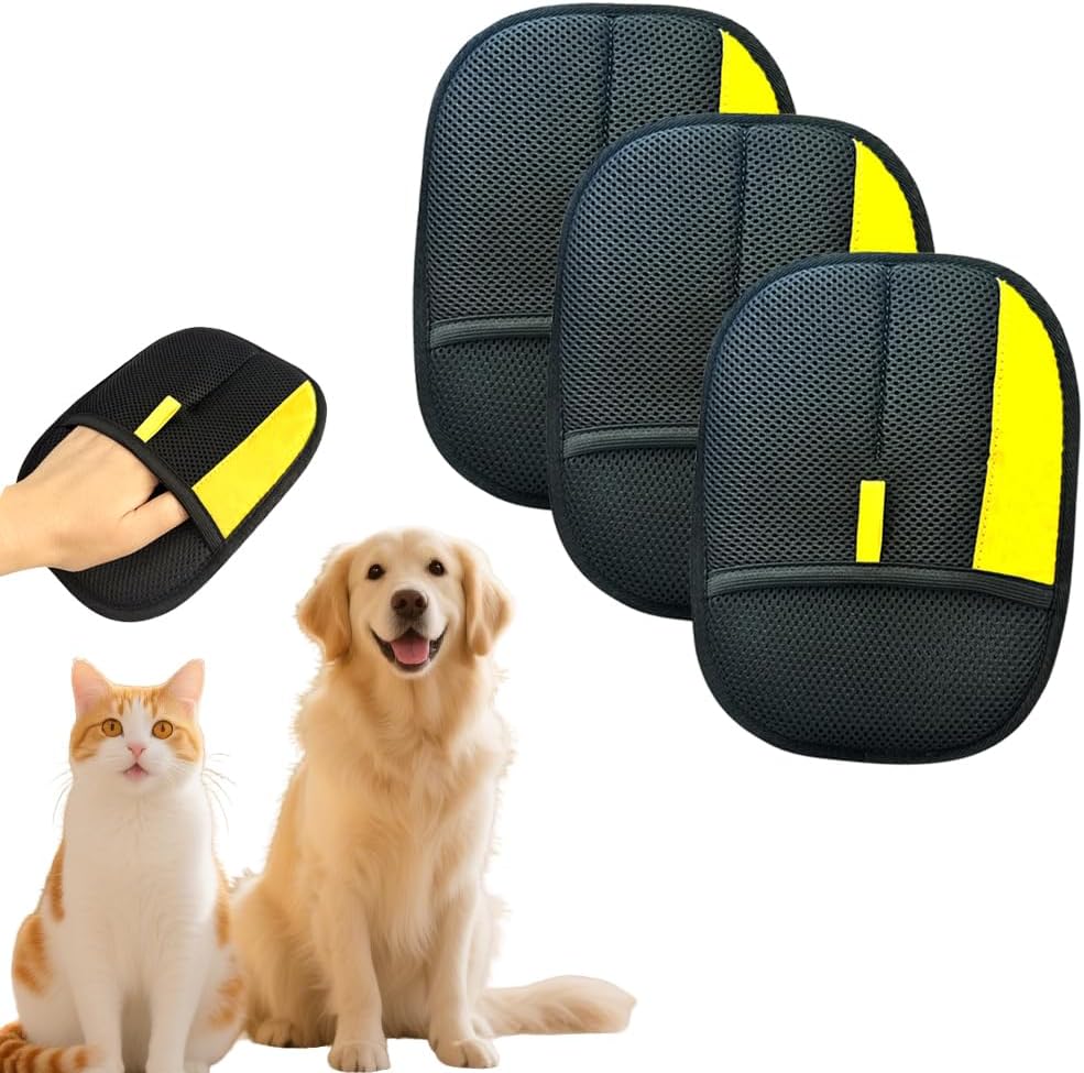 Guantes electrostáticos para depilación de mascotas