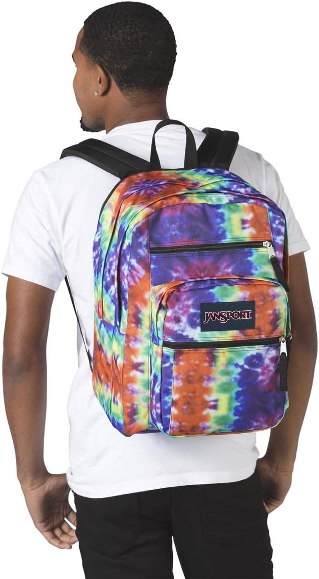 JanSport Big Student, Red Hippie Days, talla única.