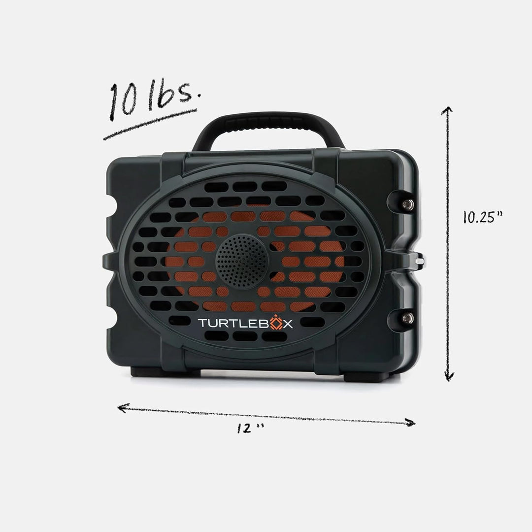 Turtlebox Original Gen 3: Altavoz Bluetooth portátil para exteriore...